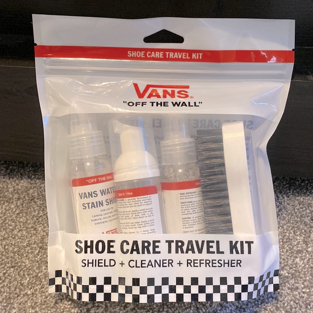 Unopened vans shoe care/cleaning kit. Brand new!